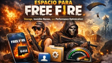 Espacio para Free Fire