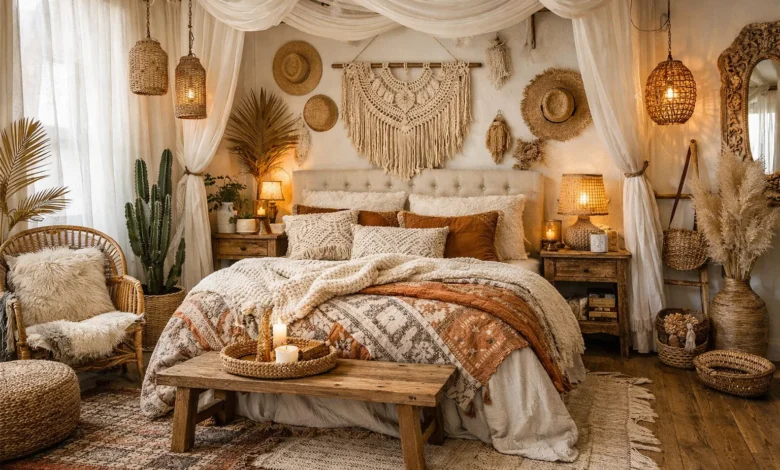 Boho Bedroom Ideas