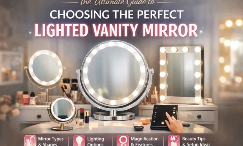 Lighted Vanity Mirror