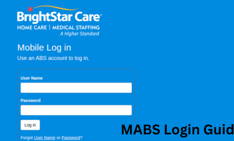 MABS Login Guide
