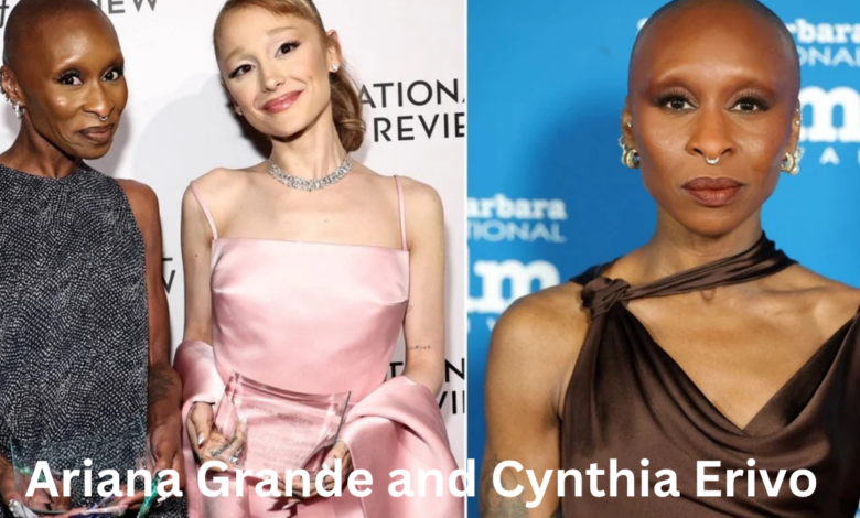 Ariana Grande and Cynthia Erivo