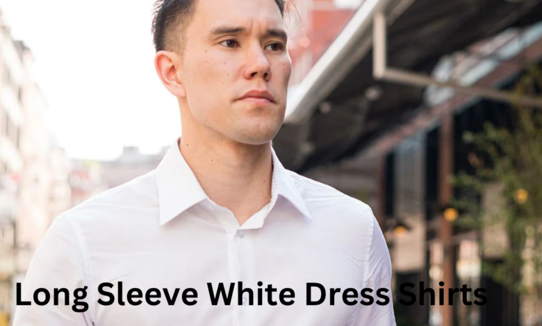 Long Sleeve White Dress Shirts